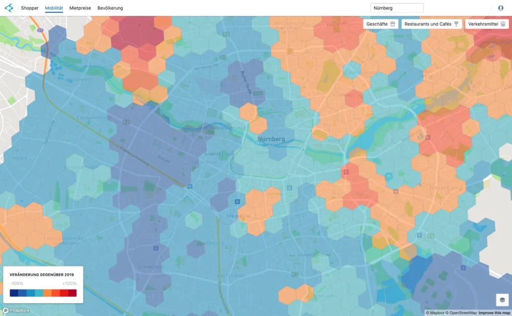 Standortanalyse mit hochauflösenden Mobilitätsdaten im Einzelhandel